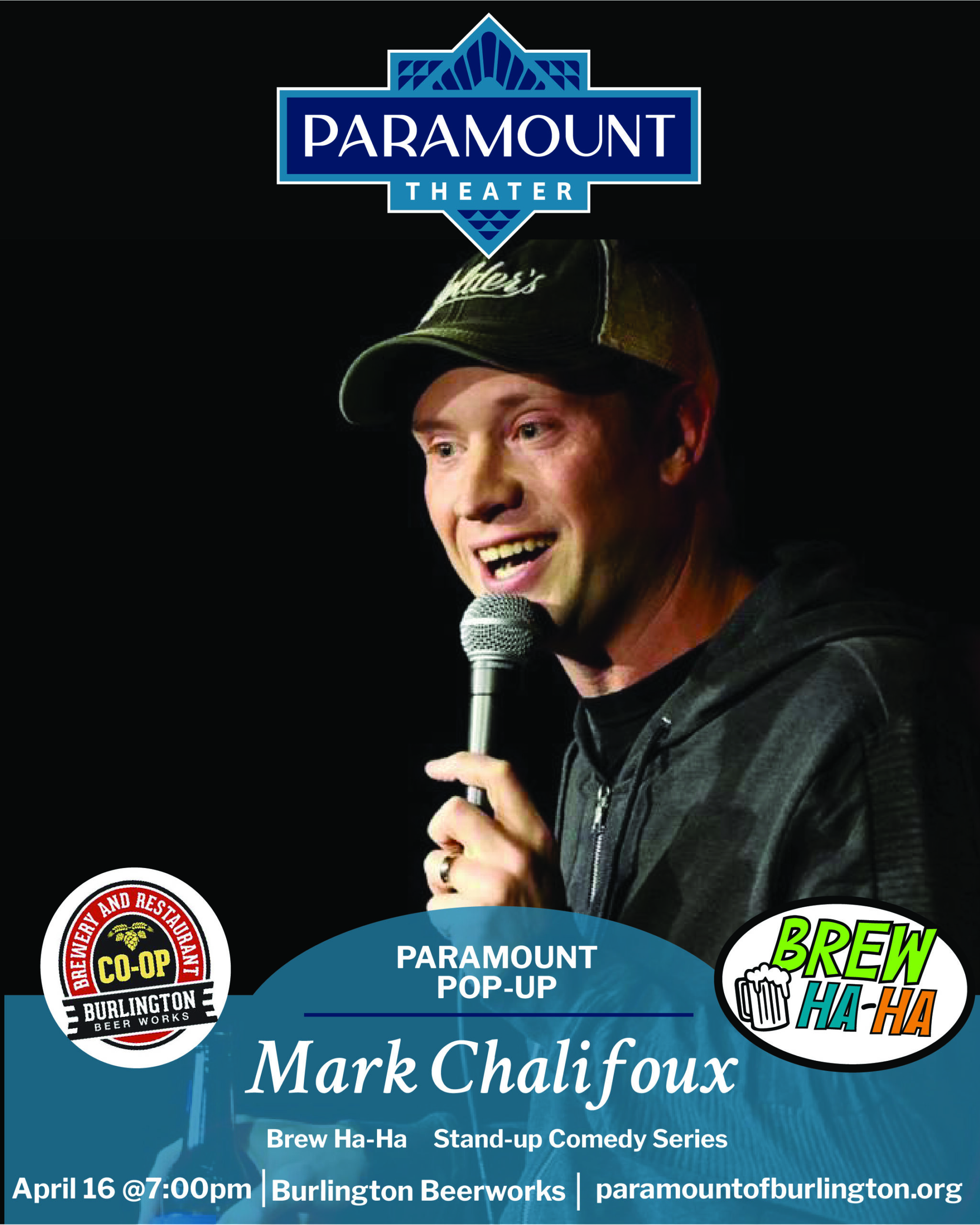 Comedian Mark Chalifoux